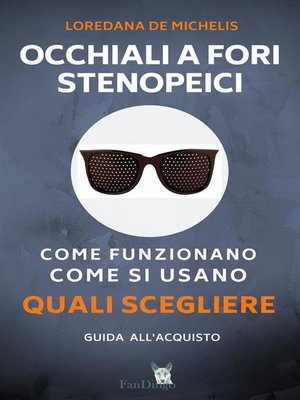 cover image of Occhiali a fori stenopeici
